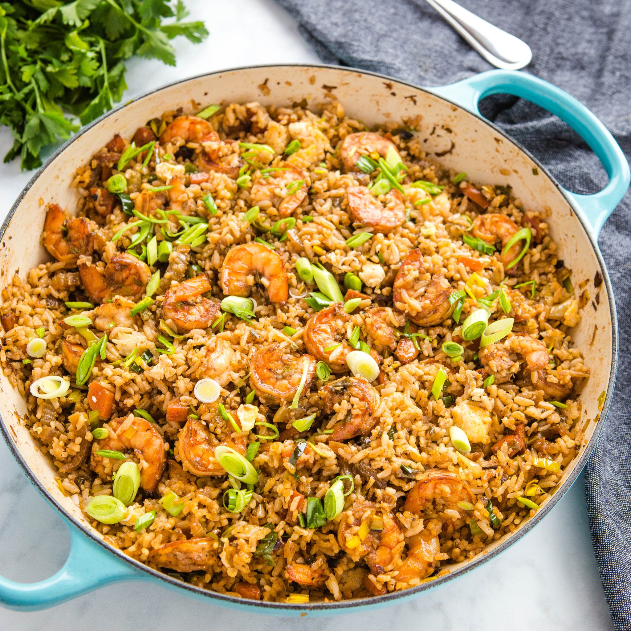 Quick & Easy One-Pan Shrimp Fried Rice in 30 Minutes